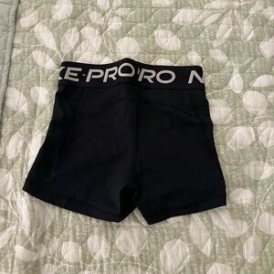 Black Nike pros size x small